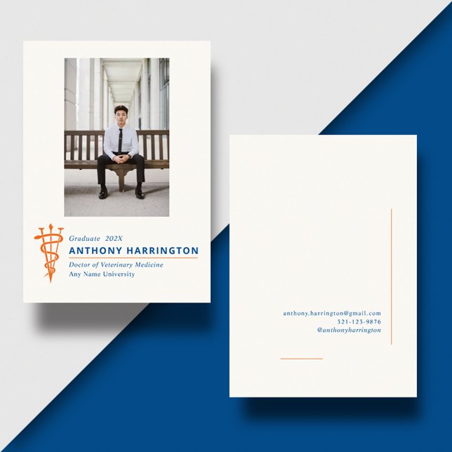 Anuncio Naranja azul de maíz con símbolo fotográfico veter (Subido por el creador)