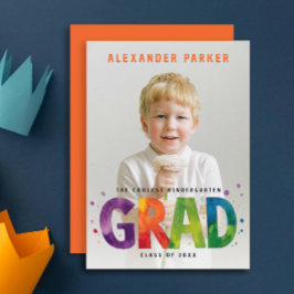 Anuncio Naranja de grado moderno fotográfico retrato acuar