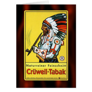 Anuncio natural del tabaco del vintage