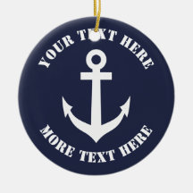 Anuncio náutico: adorno de Navidad para marinero