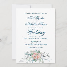 Anuncio Navidades Boda de magia/ Poinsettia Bouquet