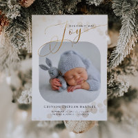 Navidades de oro Joy Baby Photo Birth