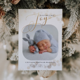 Anuncio Navidades de oro Joy Baby Photo Birth