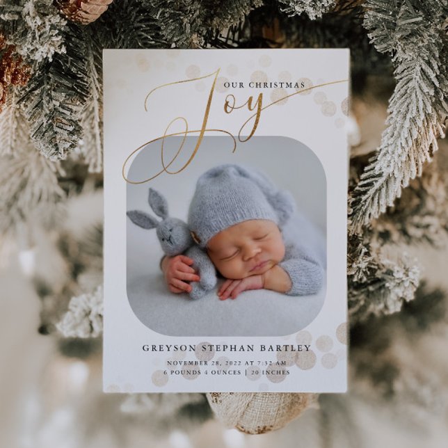 Anuncio Navidades de oro Joy Baby Photo Birth (Subido por el creador)