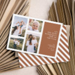 Anuncio Navidades de tiempo más maravillosos multifoto<br><div class="desc">Moderno,  gráfico mínimo navidades tarjeta multifoto de vacaciones. Diseño gráfico moderno de 4 fotos con la mayor maravillosa época del año</div>