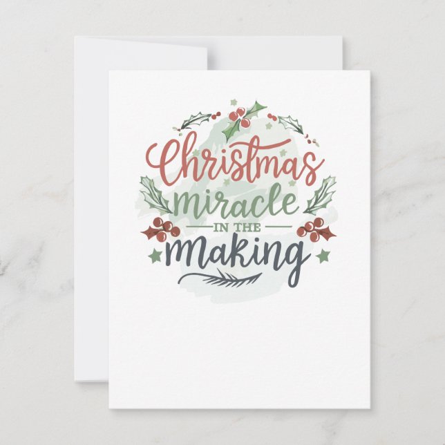 Anuncio Navidades Embarazo (Anverso)