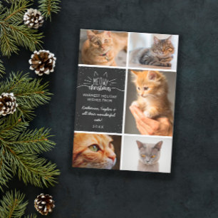 Anuncio Navidades Meowy - Collage de fotos de gatos