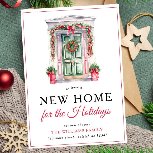 Anuncio Navidades modernos con la puerta de un nuevo hogar (Subido por el creador)