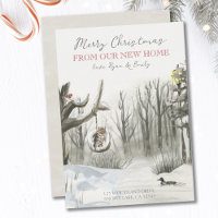 Navidades naturales de la Tierra de Nieve en invie