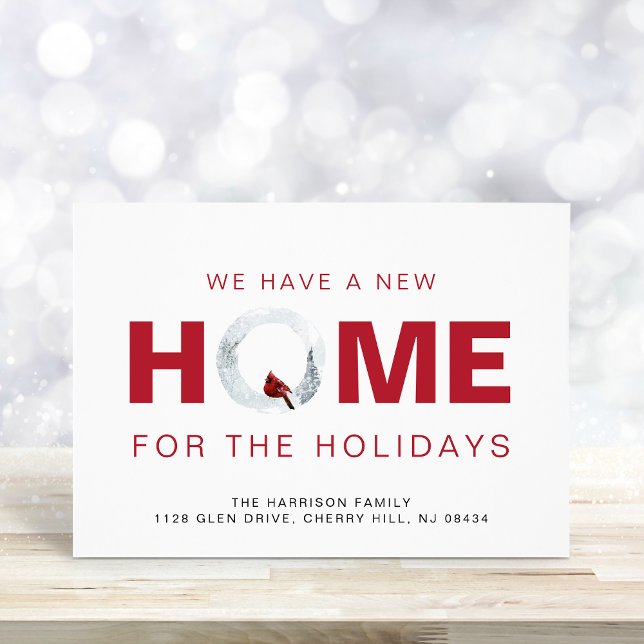 Anuncio Navidades nuevo hogar Cardenal rojo de vacaciones  (Subido por el creador)
