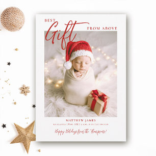 Anuncio Navidades regalan caligrafía fotografía moderna de