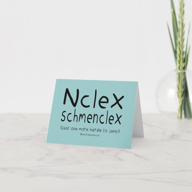 Anuncio NCLEX Schmenclex Examen de la Enfermería (Anverso)