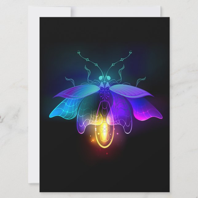 Anuncio Neon Firefly en negro (Anverso)