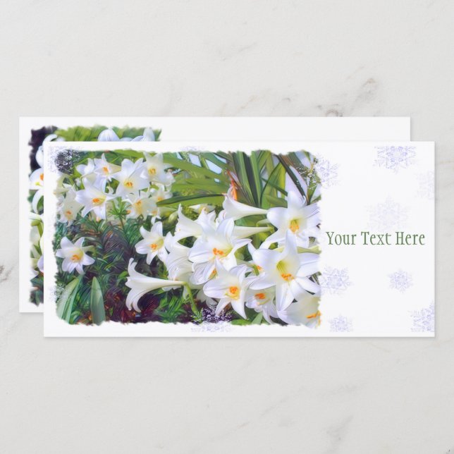 Anuncio Nilo de Pascua [Tarjeta guía plana] 案 内 状 (Anverso / Reverso)