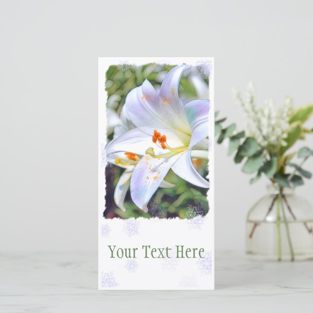 Anuncio Nilo de Pascua [Tarjeta guía plana] 案 内 状 (Anverso de pie)