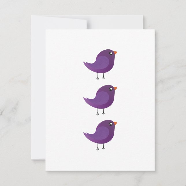 Anuncio Niños adorables pájaros (Anverso)