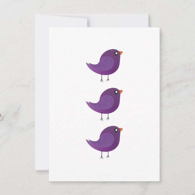 Anuncio Niños adorables pájaros (Anverso)
