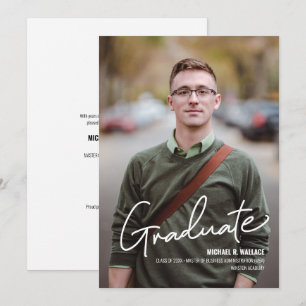 Anuncio Nombre de la foto del Personalizado de graduados d