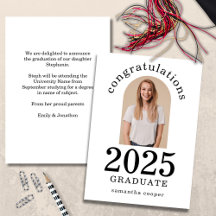 Nombre del graduado 2023 de Arch Photo Congrats