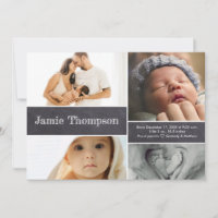 Nombre personalizado de tablero de Collage de foto