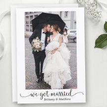 Nos casamos con un Boda fotográfico de caligrafía