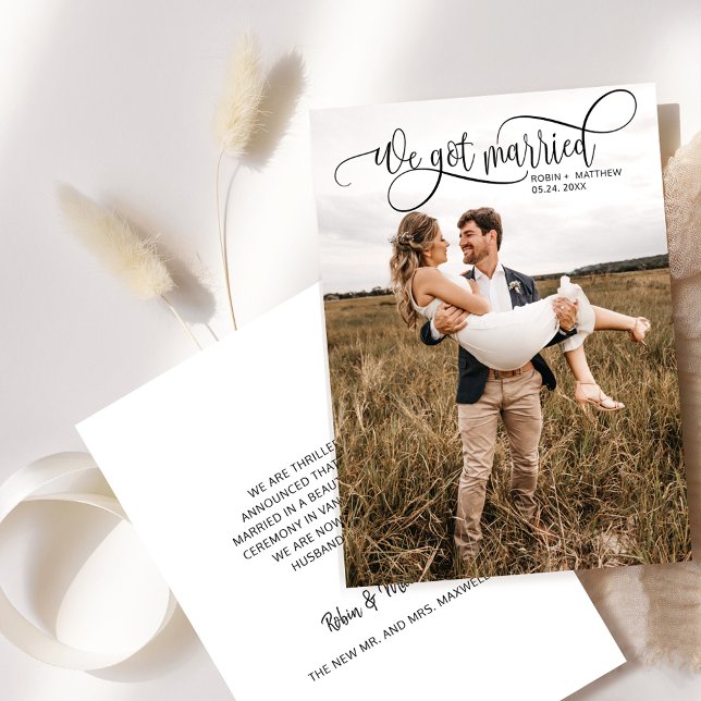 Anuncio Nos Casamos, Elegante Boda Fotográfico (Subido por el creador)