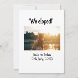 Anuncio Nos escapamos agregar nombre de la pareja ciudad, 