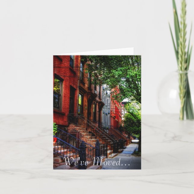 Anuncio Nos hemos movido… (Anverso)