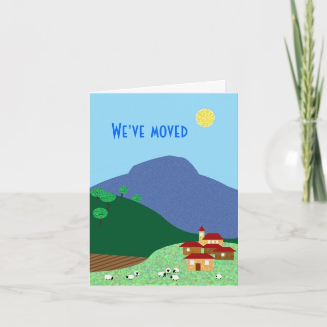 Anuncio Nos hemos movido (Anverso)