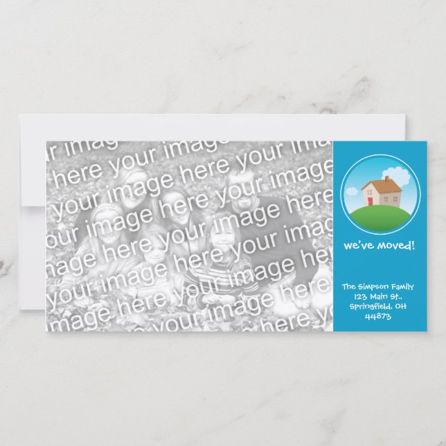 Anuncio Nos hemos mudado (Anverso)