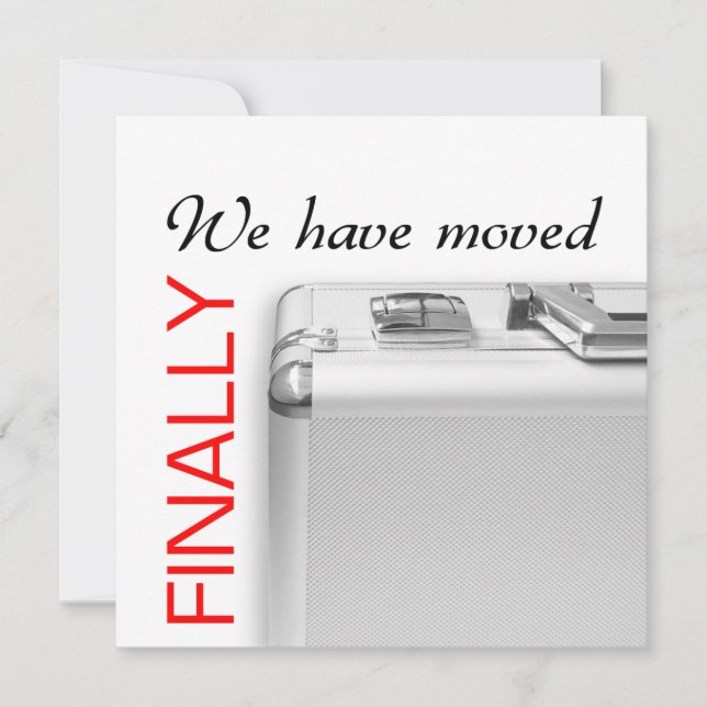 Anuncio Nos hemos mudado (Anverso)