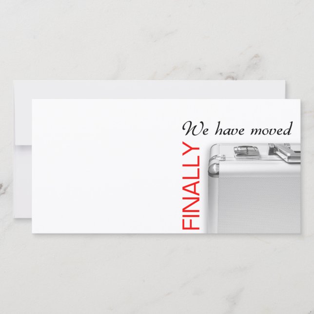 Anuncio Nos hemos mudado (Anverso)