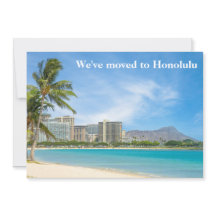 Nos hemos mudado a Honolulu Beach Photo Personaliz