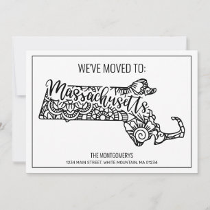 Anuncio Nos hemos mudado a Massachusetts State Floral Mand