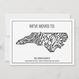 Anuncio Nos hemos mudado a North Carolina State Floral Man