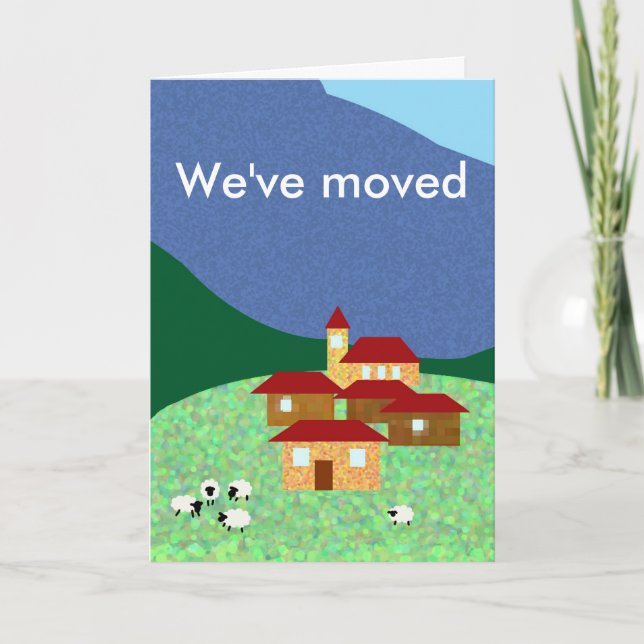 Anuncio Nos hemos mudado a pastos más verdes (Anverso)