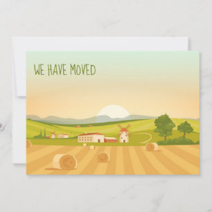 Anuncio Nos hemos mudado Cambio de dirección de la granja