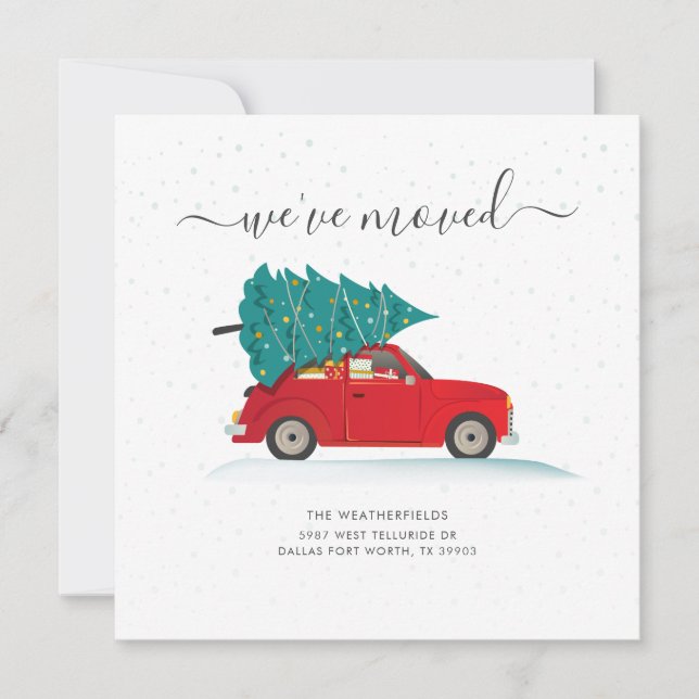 Anuncio Nos hemos mudado de vacaciones de Navidades (Anverso)