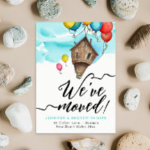 Nos Hemos Mudado Divertidas Nueva Dirección Modern