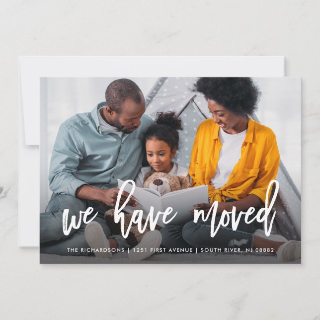 Anuncio Nos Hemos Mudado | Foto y Blue Botanicals (Anverso)