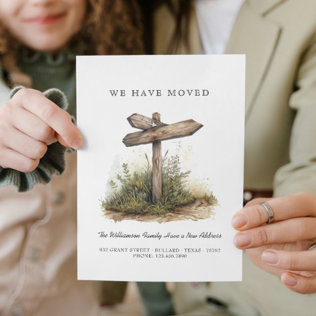 Anuncio Nos hemos Mudado - Nueva Dirección Señal de Tráfic (Subido por el creador)