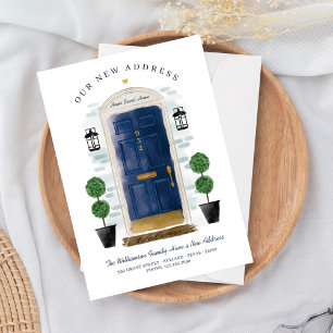 Anuncio Nos hemos mudado - Nueva puerta acuarela de la Mar