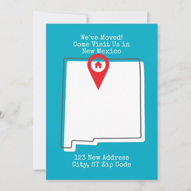Anuncio ¡Nos hemos mudado! Visítenos en Nuevo México (Anverso)