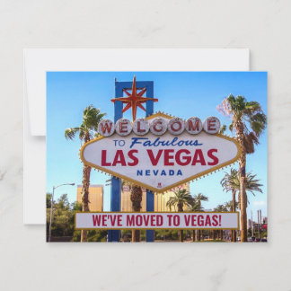 Anuncio Nos Mudamos a Las Vegas Nueva Casa
