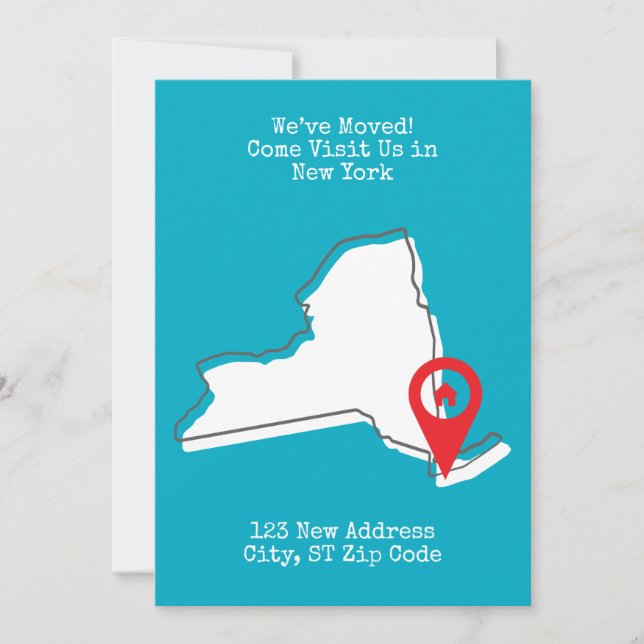 Anuncio ¡Nos Mudamos! Visítenos en Nueva York (Anverso)