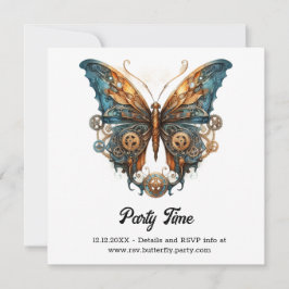 Anuncio Novia Tinkerer Brassflutter Mariposa Steampunk 