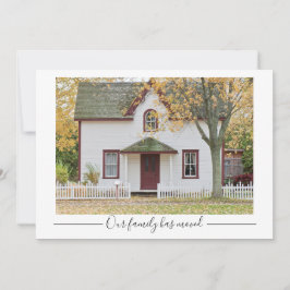 Anuncio Nuestra familia se ha mudado de fotografía de la c