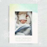 nuestra foto de la frontera con el arcoiris bebé b