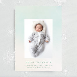 Anuncio nuestra foto de la frontera con el arcoiris bebé b