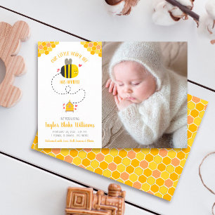 Anuncio Nuestra Pequeña Abeja Melera Foto de Bebé Adorable